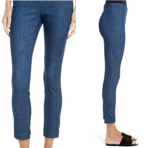 Rag & Bone Simone‎ Denim Pants Ankle Crop High Rise Stretch Size 2